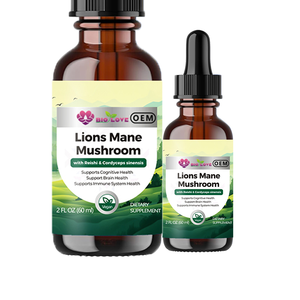 Extrait de champignons biologiques, boisson orale pratique, complément énergétique, stimulant immunitaire, gouttes liquides <span class=keywords><strong>bio</strong></span>. Fabriqué en Chine. - Product Image 2