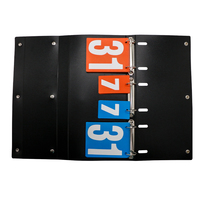 Offre spéciale, tableau de bord de tennis de table, bon marché, extérieur, matériau PVC, tableau de bord plié