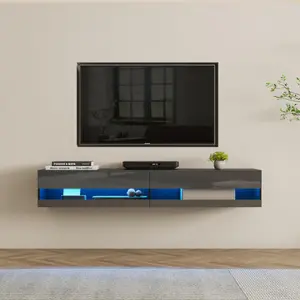 70 ich de led 부동 유닛 캐비닛 meuble flottante 파라 TV estante와 현대 벽 마운트 TV 전기 스탠드