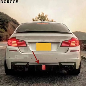 <b>For</b> 5 Series F18 M5 2009-2016 Carbon Fiber Rear Lip Rear <b>Diffuser</b> Bumper Lip With Taillights - Product Image 6