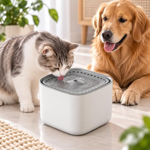 Fontaine à eau pour chat 3L avec filtre à recirculation automatique, grande capacité, distributeur d'eau silencieux électrique USB pour chats - Product Image 2