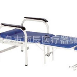 Xin Yuchen Medical Steel Companion Chair Foldable Powder Coated Hospital Chair For Wards With Wheels And <b>Foam</b> <b>Padding</b> - Product Image 4