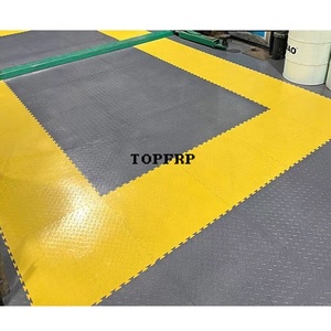Diamond Garage <b>Floor</b> Cover PVC Interlocking <b>Plastic</b> <b>Floor</b> Tiles - Product Image 6