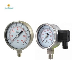 널리 사용되는 유형 충격 방지 허리 연결 압력계 - Product Image 6