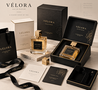 Kotak Kemasan Parfum Premium Khusus dengan Botol Kaca untuk Merek Parfum Indie Mewah