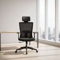 Chaise de bureau exécutive la plus vendue, nouveau design moderne, ergonomique, en maille respirante, avec cadre en acier, pour usage en salle de sport, vente en gros Chine