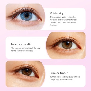 Masque pour les <span class=keywords><strong>yeux</strong></span> en hydrogel transparent rose, collagène, rafraîchissant, apaisant, hydratant, acide hyaluronique, aloe vera, patchs <span class=keywords><strong>anti</strong></span>-<span class=keywords><strong>fatigue</strong></span> pour les <span class=keywords><strong>yeux</strong></span> - Product Image 3