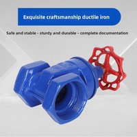 Vanne à opercule filetée élastique Z15X-16 à filetage interne, joint souple, tige en cuivre, pour conduites d'incendie et d'eau potable, en fonte, Chine continentale