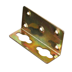 Kai Shun Korean Style Bed <b>Hanging</b> Iron Corner <b>Bracket</b> Large And Small Size For Furniture Connectors Shelf Supports - Product Image 2