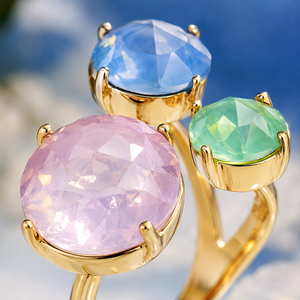 Three Color Design Open <b>Ring</b> Women Fashion <b>Ring</b> <b>Adjustable</b> Finger Accessory Unique Style - Product Image 5