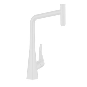 Grifo de Cocina Extraíble de Cobre con Núcleo Cerámico, Retráctil, Agua Fría y Caliente, Alto Flujo, Monomando BN-10, Diseño Moderno - Product Image 1
