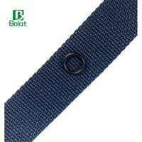 Fibbie ad anello a D in POM da 6,5 mm personalizzabili, alla moda, ecologiche, di lusso, vintage, per zaini, borse fotografiche, tracolle, con funzione di sicurezza