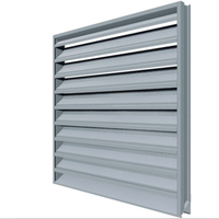 Grille verticale moderne en aluminium extrudé sur mesure avec design écologique pour applications résidentielles et de bureau