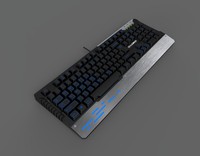 Keyboard komputer bekas, Keyboard mekanik kotak warna Desktop Lord USB 2.0