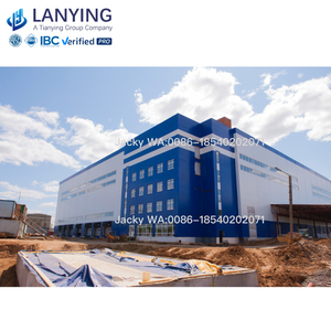 Lắp đặt nhanh chóng nhà kho thép đúc sẵn/nhà xưởng prefab để bán với bảo hành 3 năm - Product Image 1