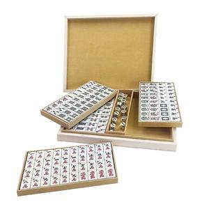 Juego de Mahjong Americano Personalizado, Superventas Transfronterizo, 166 Fichas, Caja de Regalo de Cuero de Alta Gama, Portátil - Product Image 5