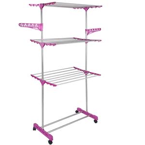 Armoire de séchage à <span class=keywords><strong>3</strong></span> niveaux Étagères et supports pliants pour vêtements - Product Image 2