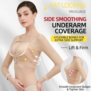 Gilet <span class=keywords><strong>Correcteur</strong></span> <span class=keywords><strong>de</strong></span> <span class=keywords><strong>Posture</strong></span> et Amincissant pour les Bras avec Pierre Volcanique Énergétique pour Femmes, Soutien Dorsal, Vente en Gros Usine - Product Image 4