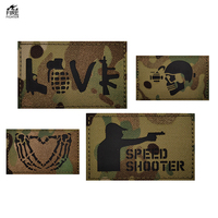 Dernier motif drôle à venir Design Laser CP tissu tactique IR Nylon Patch pour homme sac à bandoulière autocollant vêtements sacs