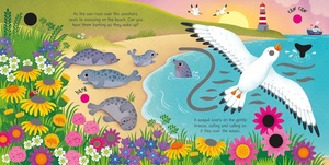 หนังสือเสียง <span class=keywords><strong>Usborne</strong></span> Seashore Sounds ของเล่นเสริมพัฒนาการ หนังสือเสียงสัตว์ทะเลแบบอินเทอร์แอคทีฟสำหรับเด็กเล็ก เรียนรู้ก่อนวัยเรียน - Product Image 2