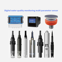 Customized IP68 Oil Fat Sensor Water Quality Detection Monitor Multi Parameter Real Time Online System Automatic Temperature