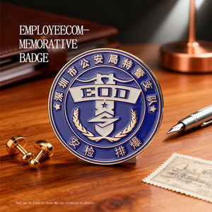 Хит продаж: Металлический значок на заказ, произвольной формы, для клуба, модный - Product Image 3