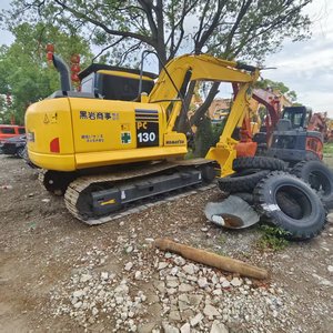 Excavateurs d'occasion de haute qualité de 13 tonnes Komatsu PC130 99% nouveau matériel de construction de système hydraulique à vendre - Product Image 3