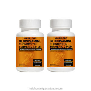 Private Label Glucosamin Chondroitin MSM Kapseln Dreifache Stärke Gelenkunterstützung Nahrungsergänzungsmittel OEM ODM Knochengesundheit Unterstützung für Erwachsene - Product Image 5