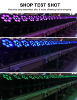 Six oeil d'abeille 6 pièces 12W 4in1 Mini araignée LED par effet Laser tête mobile six lumière d'oeil d'abeille