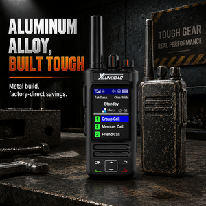 Radio PoC 4G XUNLIBAO, Red de Radio 2600, Pantalla de 2.4 Pulgadas, Aleación de Aluminio, USB Tipo-C, Disponible en Stock, Envío Rápido, Sin Cuota de Plataforma, Walkie Talkie - Product Image 2