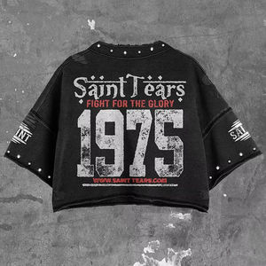 <span class=keywords><strong>T</strong></span>-<span class=keywords><strong>Shirt</strong></span> da uomo con strass <span class=keywords><strong>Vintage</strong></span> in cotone 100% con strass personalizzato stile <span class=keywords><strong>t</strong></span>-<span class=keywords><strong>Shirt</strong></span> da uomo - Product Image 3