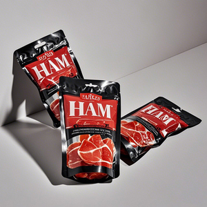 Pochette d'emballage <span class=keywords><strong>de</strong></span> boulettes congelées <span class=keywords><strong>de</strong></span> fruits <span class=keywords><strong>de</strong></span> mer scellées à dos en plastique imprimé personnalisé sac <span class=keywords><strong>de</strong></span> <span class=keywords><strong>jambon</strong></span> <span class=keywords><strong>de</strong></span> viande avec votre logo - Product Image 5