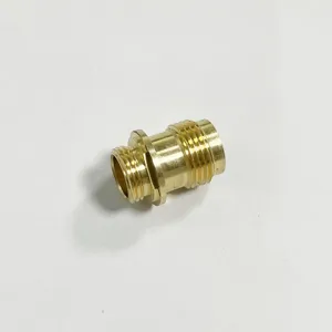 Customized Top Quality Fitting Brass Locked Type Hose Fitting Connector Locking Metal Hose Joint