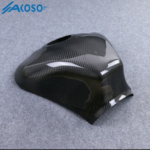Akoso ฝาครอบคาร์บอนไฟเบอร์3K สำหรับ <span class=keywords><strong>Kawasaki</strong></span> <span class=keywords><strong>Ninja</strong></span> ZX10R ZX-10R 2016-2020 - Product Image 3