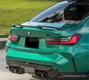 สปอยเลอร์หลังสำหรับ BMW M3 G80 ปี 2020 2021 2022 2023 ชุดแต่งสปอยเลอร์หลังรถยนต์ BMW G80 อุปกรณ์ตกแต่งรถยนต์ สปอยเลอร์ฝากระโปรงท้าย - Product Image 5