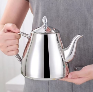 OEM Ventas al por mayor de agua hirviendo portátil Hervidor inteligente de acero inoxidable Café marroquí Hervidor de agua Teteras - Product Image 2