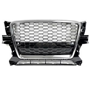 Calandre avant en fibre de carbone, Grille avant pour Q5 SQ5 2013 2014 2015 - Product Image 1