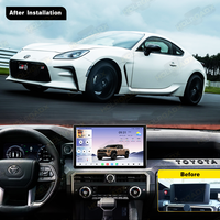 HOLROADX Pantalla Táctil LCD de 14.6 Pulgadas, Estéreo para Auto con Android Auto, Navegación GPS, CarPlay para Toyota Tacoma 2024, Multimedia, WIFI