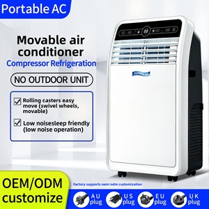 Aire Acondicionado Portátil, Unidad de Enfriamiento Individual, Enfriamiento Basado en Compresor, Portátil con Ruedas, para Espacios de hasta 108 Pies Cuadrados, Compresor Ref - Product Image 4