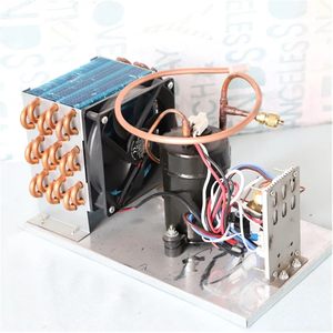 Nouvelles unités de condensation miniatures LT35C DC 24V à économie d'énergie avec compresseur TECUMSEH, refroidisseur d'eau 4kg, climatiseur R134a large spectre - Product Image 4