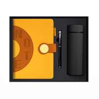 Coffret Cadeau d'Entreprise Premium : Carnet Professionnel avec Thermos Isotherme et Stylo Signature pour Dirigeants