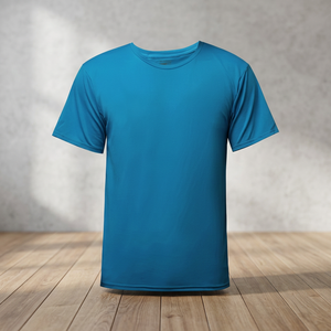 Camiseta de Verano para Hombre, Ligera, 180GSM, Tejida, 100% Algodón, con Estampado de Astronauta, Cuello Redondo, Manga Corta, Transpirable, Estilo Urbano - Product Image 3