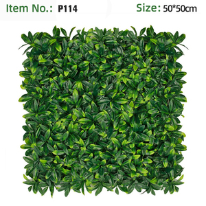 Panneau mural de verdure artificielle en plastique, gazon synthétique, résistant et écologique, pour aménagement paysager intérieur et extérieur et décoration de terrasses - Product Image 6