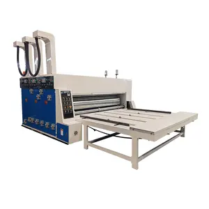 High Quality 3/4 Color Chain Feeder Corrugated Package Carton Printing Slotting Die Cutting Machinery Price