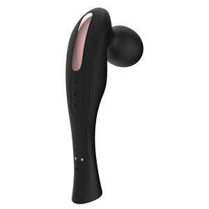 Bestseller Wasserdichter Silikon-Sexspielzeug Handlicher Masturbator Massage-Vibrator für Frauen mit 10 Geschwindigkeiten & Frequenzen - Product Image 2