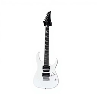 Guitarra Eléctrica Clásica GALYDA de 6 Cuerdas con Mástil de Arce, 5 Velocidades, 24 Trastes, para Adultos, Principiantes y Profesionales, Estilo Rock