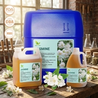 Huile de jasmin WY OEM/ODM pour parfum, huile essentielle d'absolue de jasmin, huile essentielle de jasmin biologique pour l'aromathérapie USDA