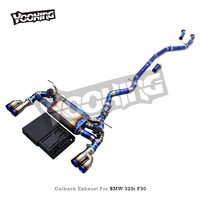 Système d'échappement Catback Valvetronic pour BMW 320i/328i/330i F30/F35 N20/B48 2.0T 2012-2020, échappement sport en titane