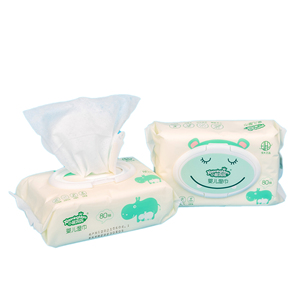 Lingettes humides biodégradables personnalisées, 50 pièces, lingettes pour bébés, mignonnes, vente en gros - Product Image 5