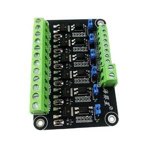 Carte de pilote <span class=keywords><strong>MOSFET</strong></span> d'isolation d'optocoupleur de Module FET MOS 6 canaux 3.3V 5V pour microcontrôleur <span class=keywords><strong>Arduino</strong></span> PLC - Product Image 3